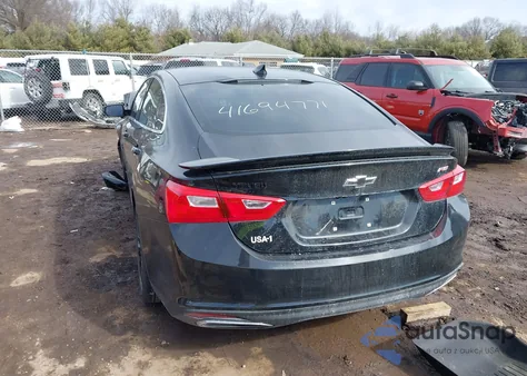 2021 Chevrolet Malibu Fwd Rs z USA, uszkodzony, nr VIN 1G1ZG5ST1MF016694